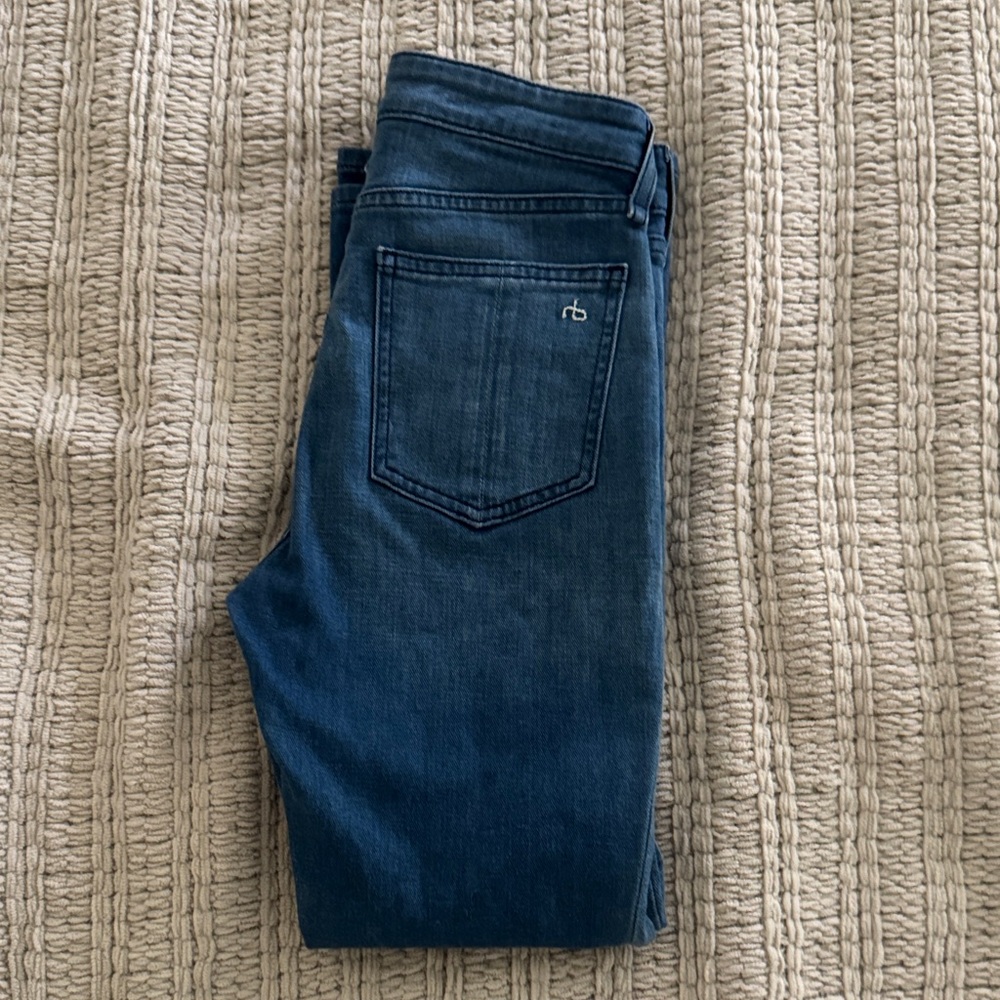 rag & bone Blue denim Boot Cut Jeans size 24